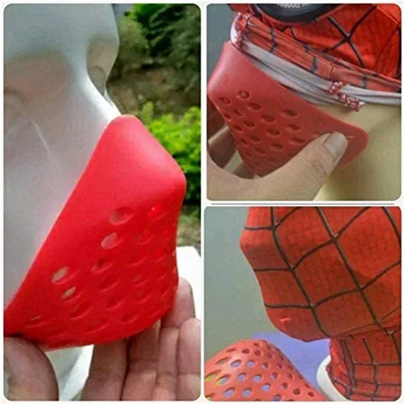 アニメスパイダーブラックミニマスクコスプレ小道具スパイダーフ - Silicone Mask Bracket のレビューと価格