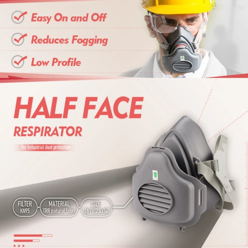 防塵マスク、マスクによる保護、工業用研磨作業、炭鉱、セメント - Dust Mask Construction のレビューと価格